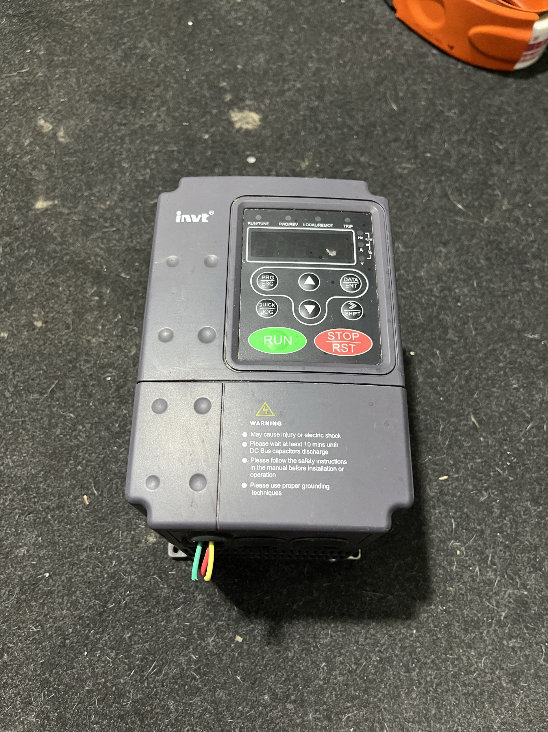 invt英威腾变频器CHE100-1R5G-4 1.5KW 380V二手拆机 功能包好