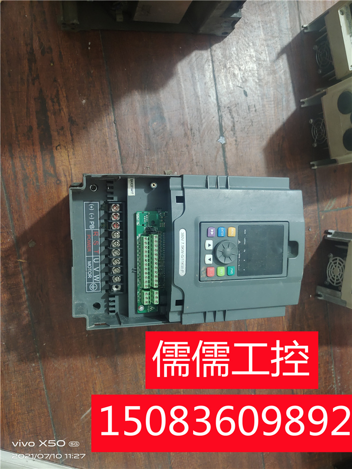 二手拆机变频器YX3000D-4T0075G/4T0110P 7.5KW 380V 实物图 包好