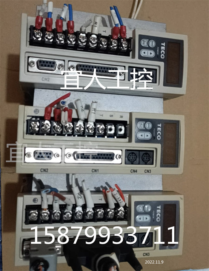 TECO东元JSDEP-30A，伺服驱动器1kw，成色较新，有多台，拆机包好