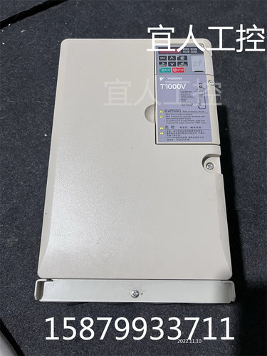 9新 安川TV1000系列变频器 CIMR-VB4A0031FBA 15KW/11KW拆机包好