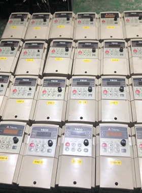 二手东元7300CV变频器0.75KW 400V JNTHBCBA0001BE-UF 不带面板