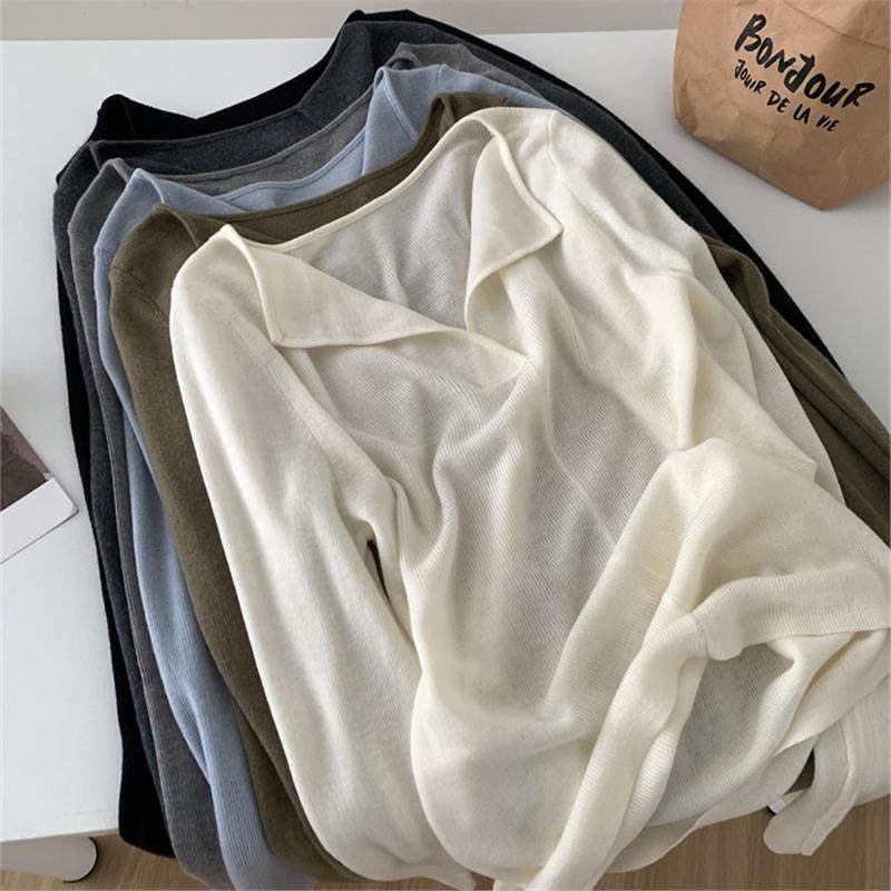 大码300斤纯欲翻领羊毛针织衫女春秋季显瘦毛衣心机V领打底衫ins,女装/女士精品,大码内搭,淘宝优惠券,粉丝福利购,淘宝优惠卷