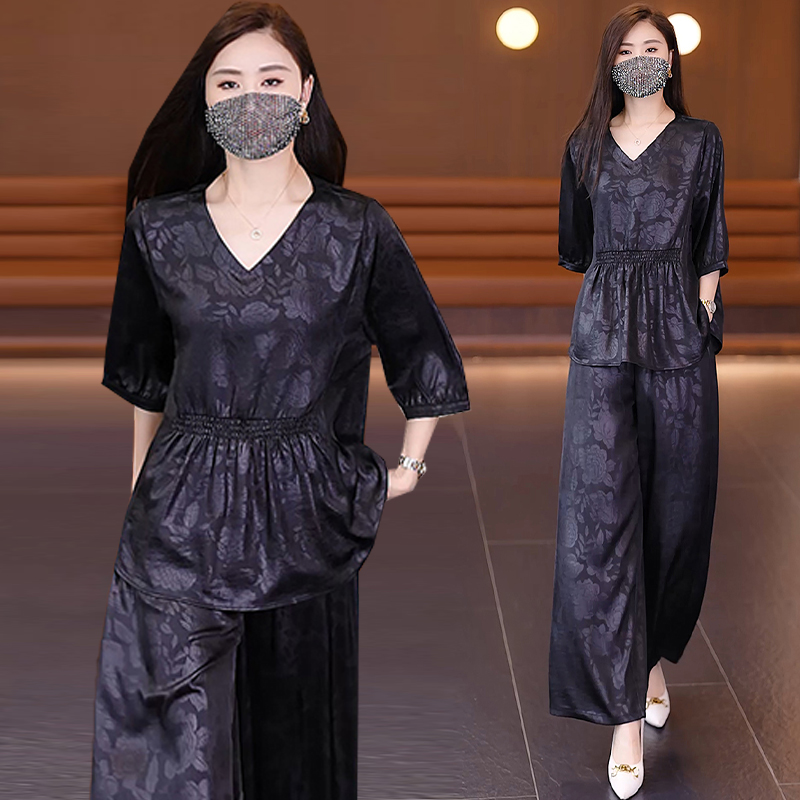 时尚套装2024年夏季宽松显瘦百搭