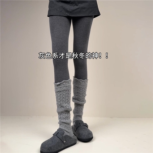 袜保暖加绒加厚压力黑色显秋冬 外穿连裤 灰色打底裤 女春秋薄款