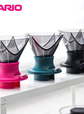 HARIO十字星02号树脂聪明杯V60手冲咖啡滤杯无限滤杯咖啡杯SSDM