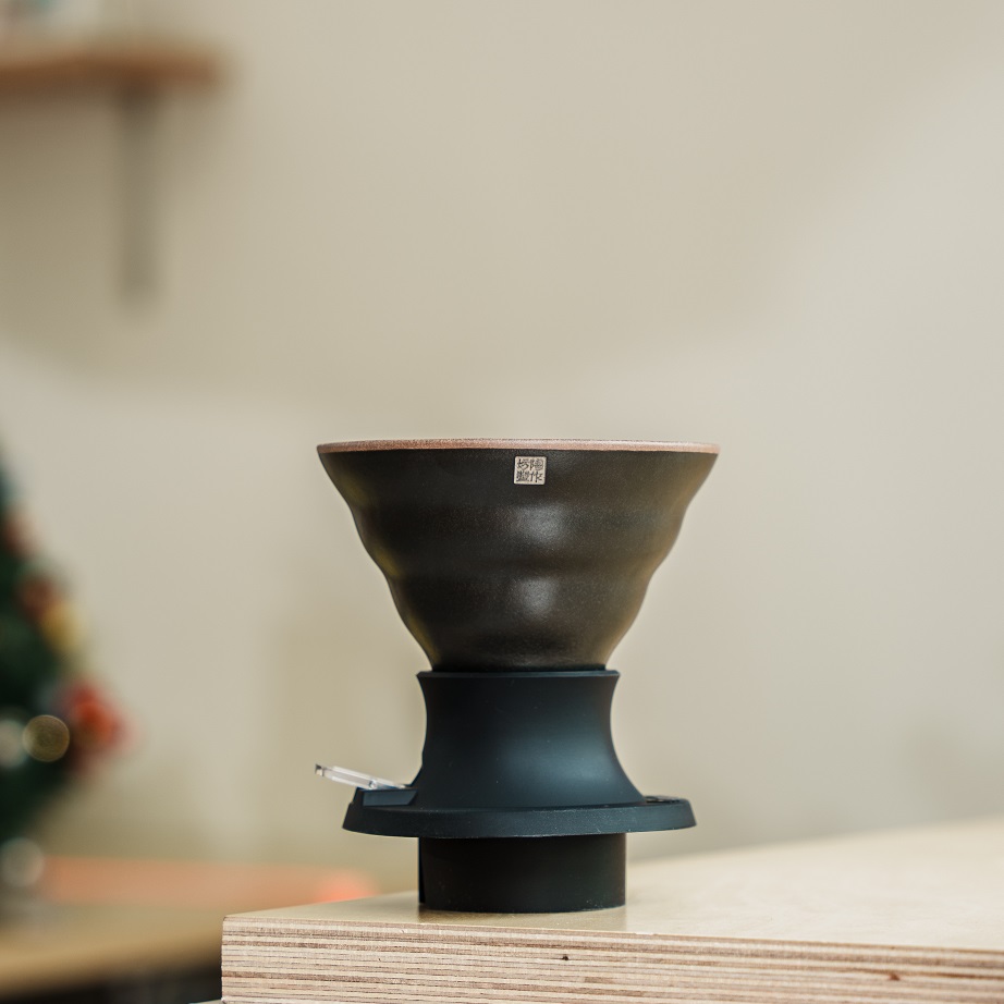 HARIO聪明杯台湾陶作坊联名限定老岩泥陶瓷滤杯v60手冲咖啡滴滤器