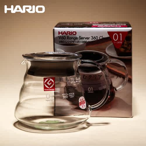 hario日本进口v60器具xgs分享壶
