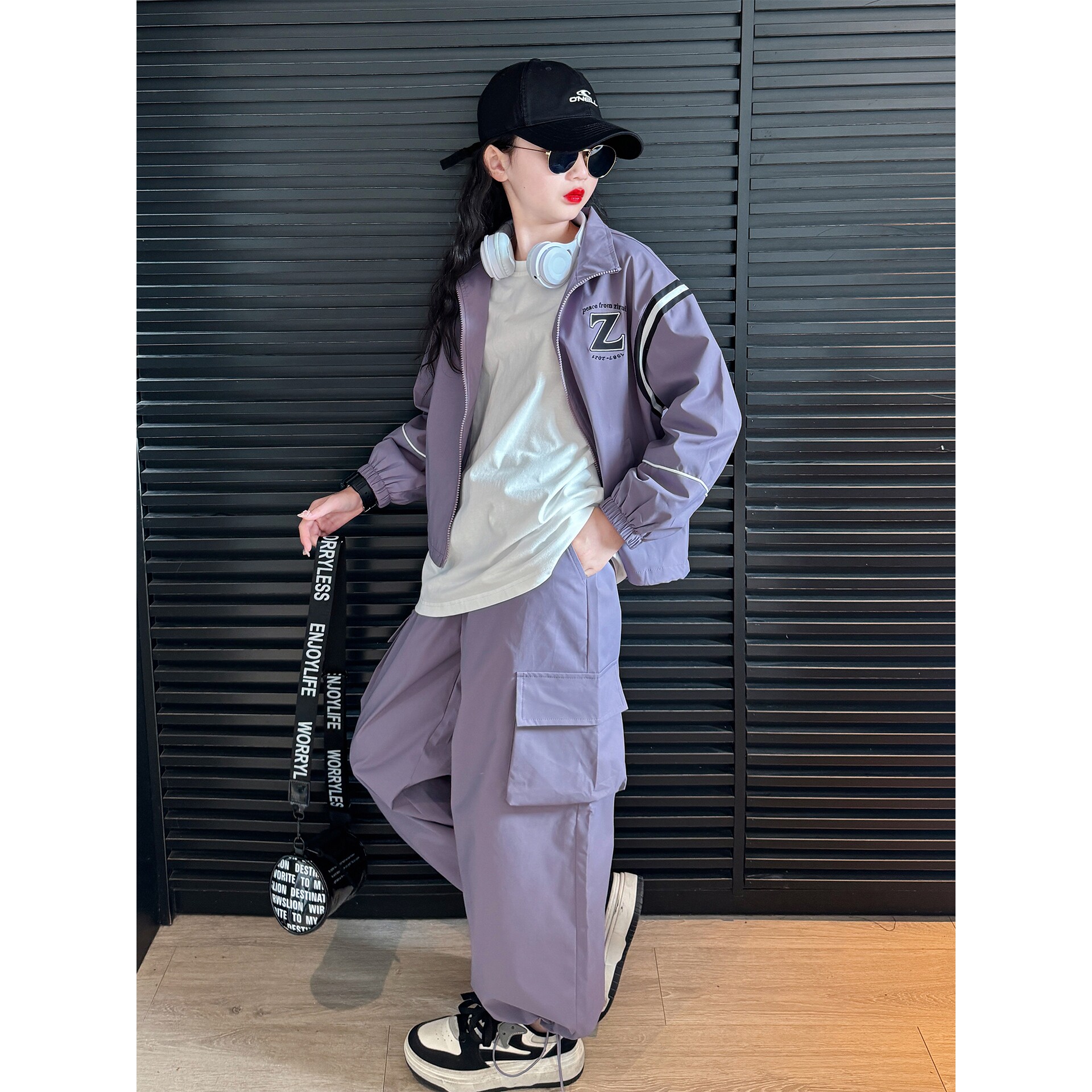 女童秋季套装2025新款青少年套装