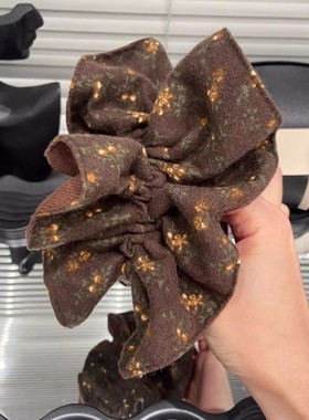 E5134 法式复古碎花大肠圈小蛮腰气质头箍小众设计日常外戴百搭