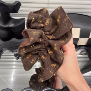 E5134 法式复古碎花大肠圈小蛮腰气质头箍小众设计日常外戴百搭