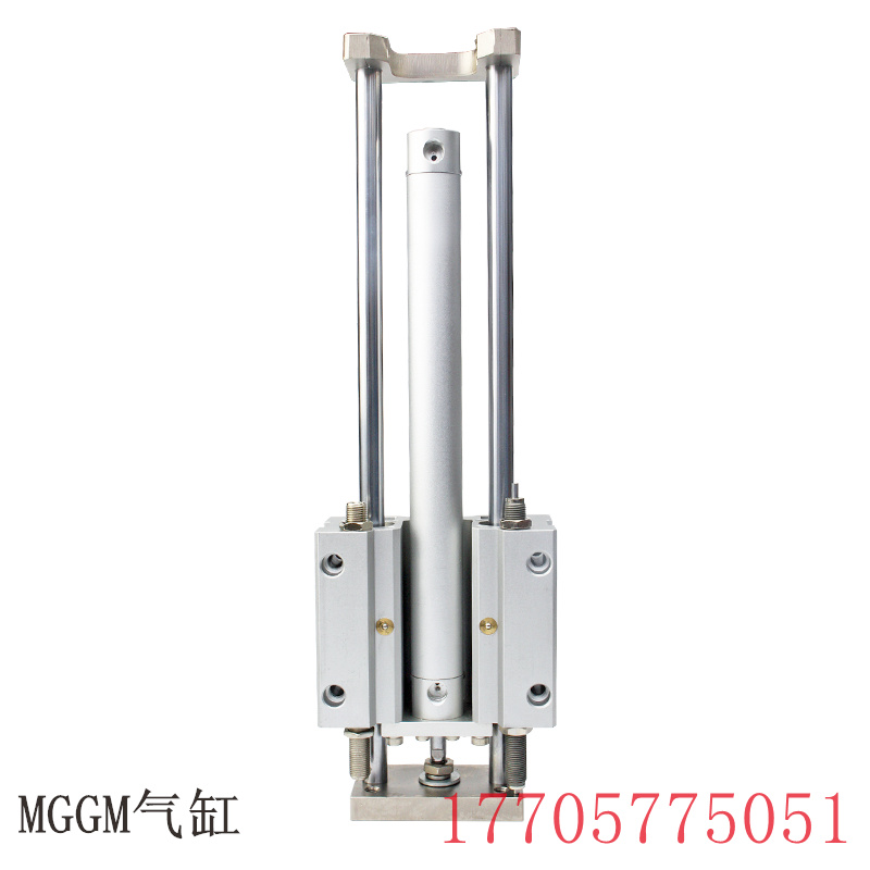SMC型MGGM32/40X100X200X300X400X500X600X700X800三杆导杆气缸