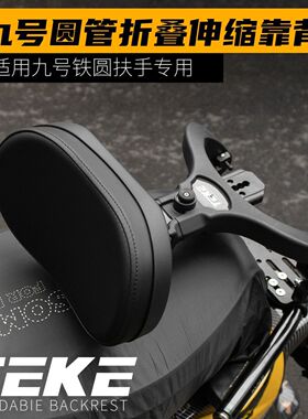 TEKE靠背九号MZ/机械师M95C极核AE4/5长尾小牛UB折叠伸缩护腰靠背