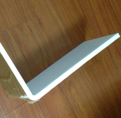 折弯瓷白色不透明亚克力板