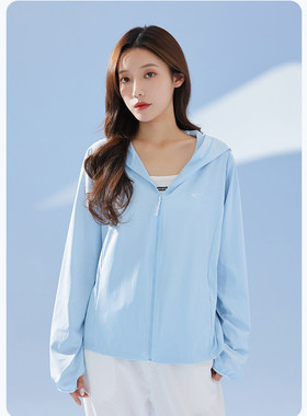 vvc正品轻氧防晒衣女新款透气薄款开车防紫外线连帽披肩衫防晒服