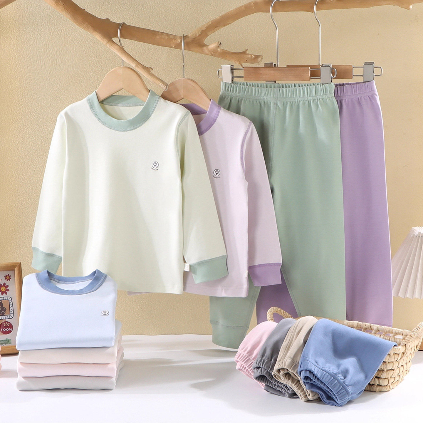 儿童秋衣秋裤加厚舒绒棉无骨家居服男女宝宝纯棉睡衣保暖内衣套装,童装/婴儿装/亲子装,家居服套装,淘宝优惠券,粉丝福利购,淘宝优惠卷