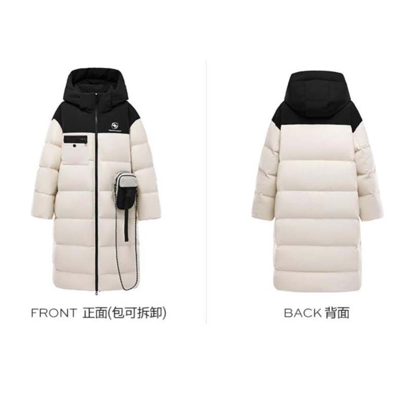 鸟家剪标正品冬季新款中长款面包服羽绒服外套女4479