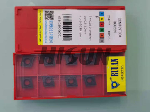 锐安数控刀片硬质合金CCMT09T304 CCMT09T308 RC6225 黑金钢