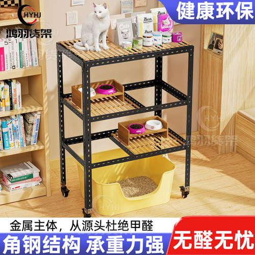 角钢DIY猫别墅猫笼子超大空间猫舍猫柜家用室内猫咪别墅猫屋猫窝
