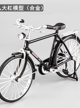 自行车客厅客厅摆件轻奢高级感2025新款电视柜卧室柜子小众装饰品