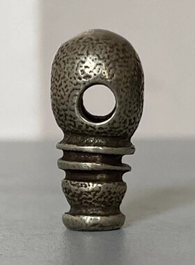 藏式白利马铜手工复古一体三通佛珠手串配饰配件西藏特色文玩百搭