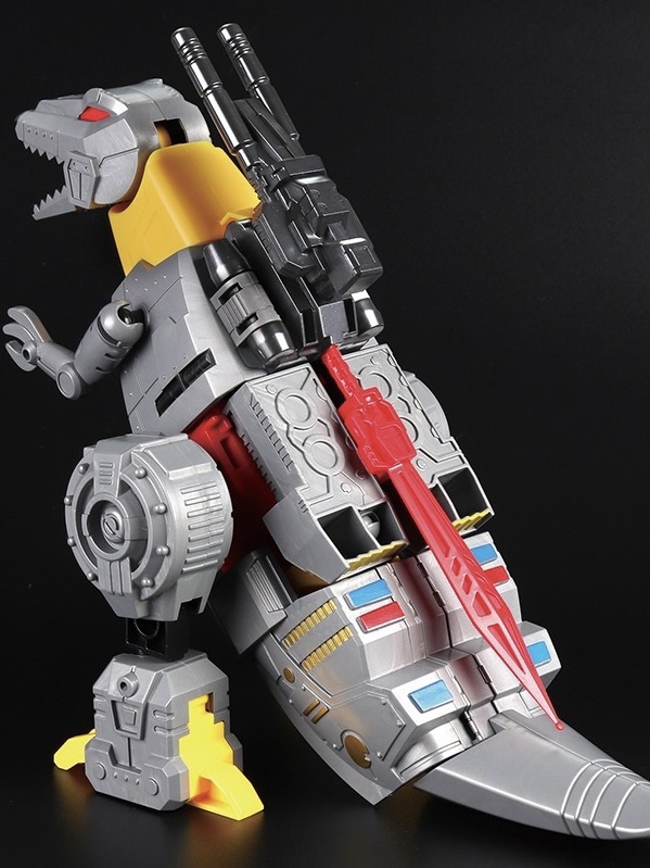 变形恐龙玩具机器人G1钢索放大版霸王龙模型手办收藏礼物益智儿童