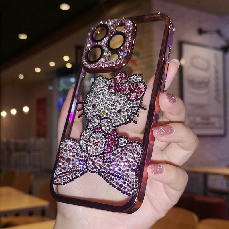 苹果iPhone16全包水钻手机壳