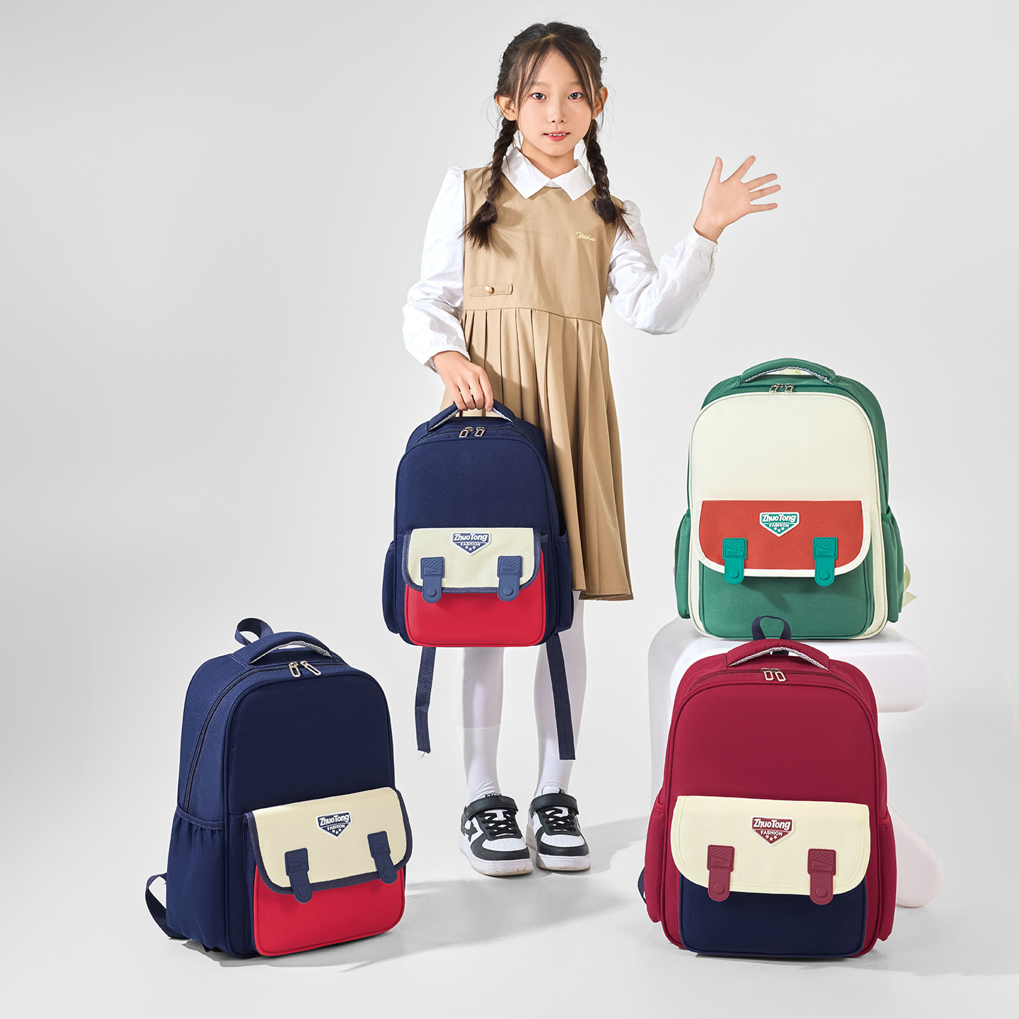 幼儿园书包小学生双肩背包定制