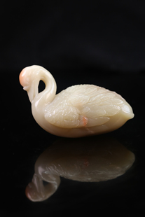 3厘米90克 寿山石 3.4 净尺寸7.3 送精美礼盒 题材鹅