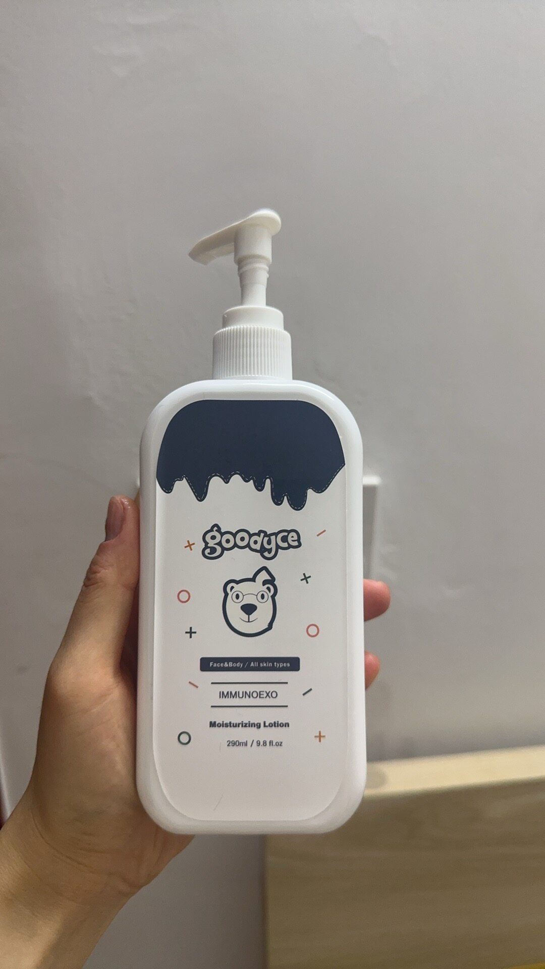 日本本土版goodyce身体乳面霜老人小孩大人290ml
