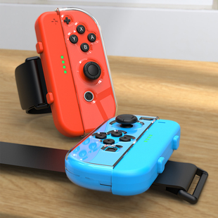 良值switch舞力h全开腕带OledJoyCon旋转红蓝腕带体感有氧拳击绑