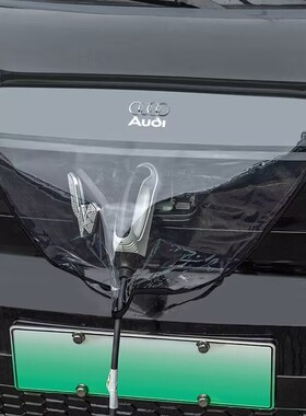 适用于奥迪q4etron/q5etron/q2letron/a6l新能源充电枪口桩防雨罩