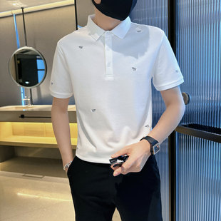 夏季XS矮小个子小码男装S号加小版2026POLO刺绣短袖T恤翻领Polo衫