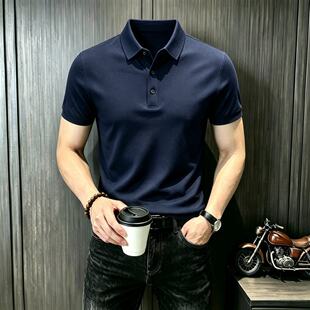 偏小码加小号男装S号XS码修身2026夏季短袖翻领Polo衫纯色光板T恤