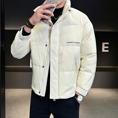 xs小码小号修身羽绒棉服冬装新款立领棉衣短款加厚保暖外套男青年