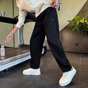 简约矮小个子S码XS号155小码2025秋冬新款男士卫裤休闲直筒裤子潮