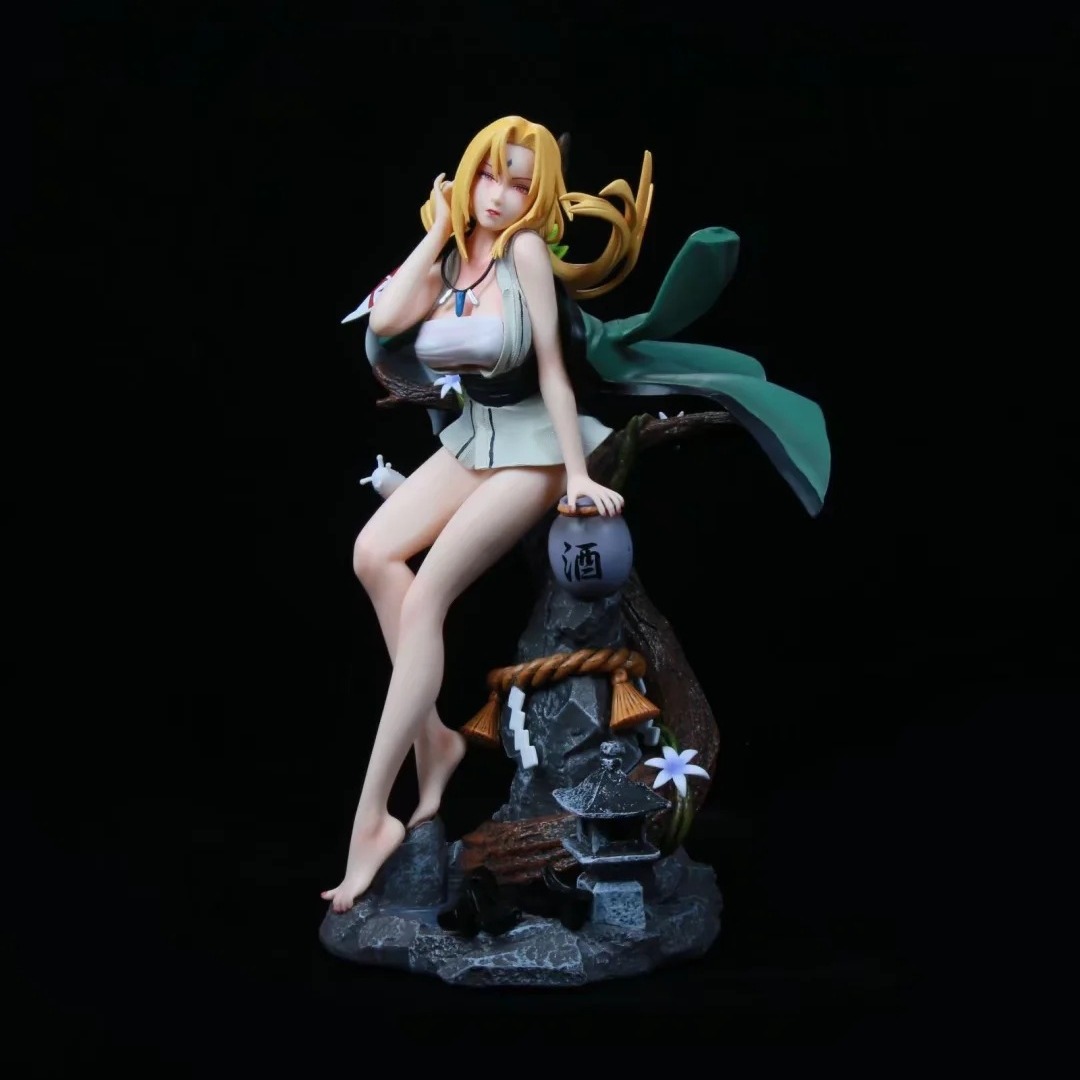 火影 五代目火影 千手纲手 GK 五代 纲手 雕像 模型摆件 盒装手办