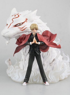 酷玩动漫手办 ARTFXJ 夏目友人帐 斑 猫咪老师 夏目贵志 盒装手办