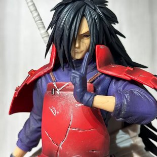 火影 秽土转生 宇智波斑 不明协会 发光 GK雕像摆件 场景盒装手办