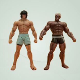 拳愿阿修罗二次元手办摆件 st王马ST吴雷庵可动动漫手办模型