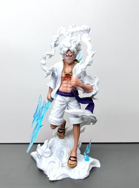 海贼王 NY 太阳神 尼卡路飞 草帽团 GK 手办模型摆件动漫周边礼物