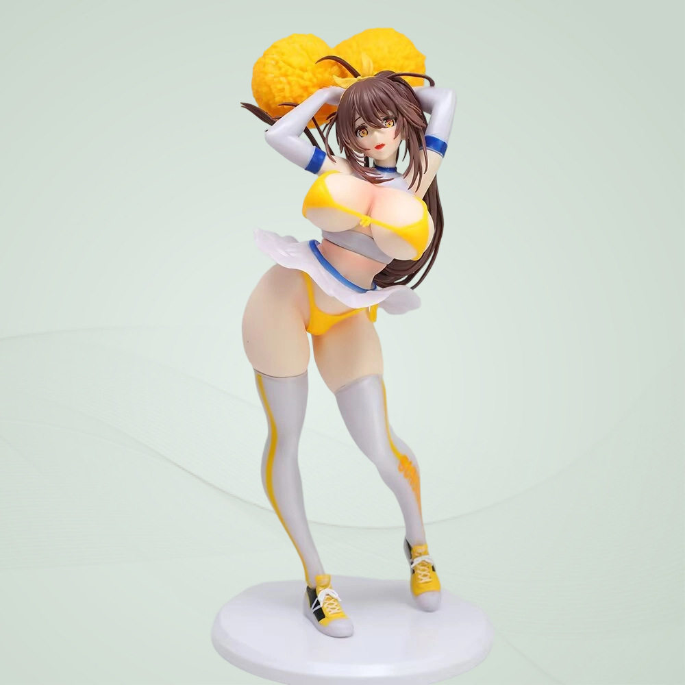 美少女二次元手办摆件 啦啦队队长站姿动漫手办模型