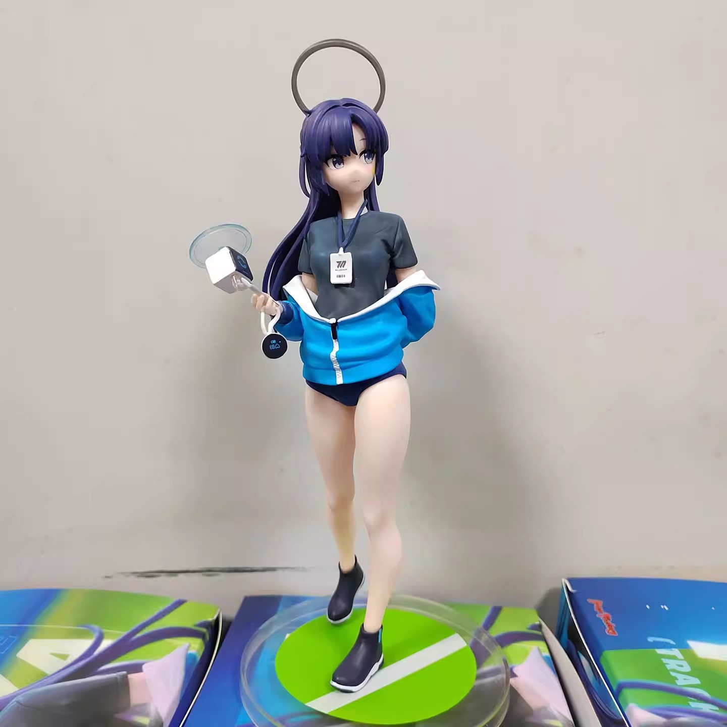 游戏周边 蔚蓝档案 早濑优香 二次元少女体操服 机箱模型盒装手办