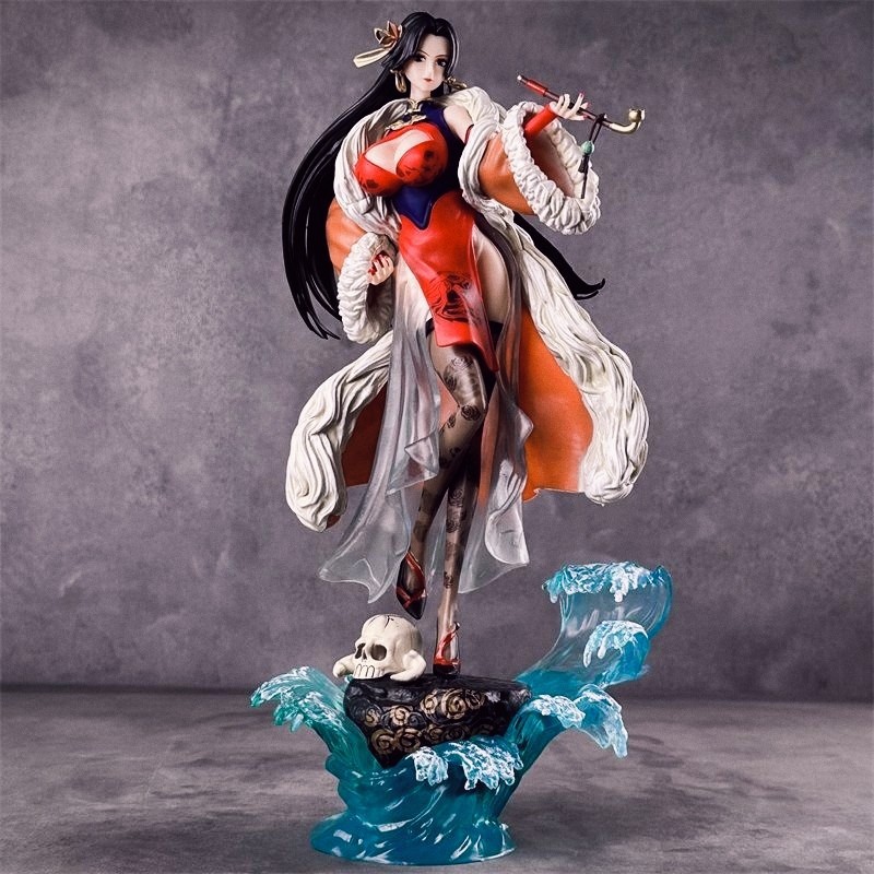 海贼王国风旗袍女帝二次元美少女动漫周边模型女摆件公仔