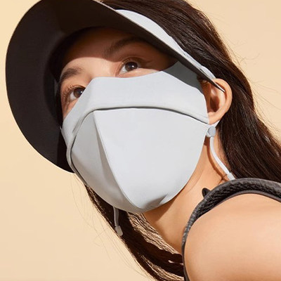 蕉下帽檐款防暴晒面罩MP34324