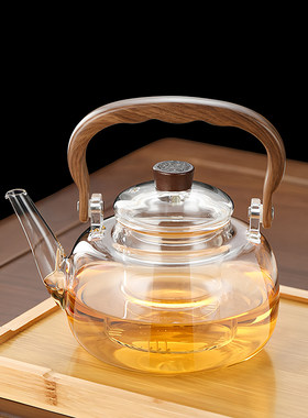 耐高温玻璃围炉煮茶壶可明火