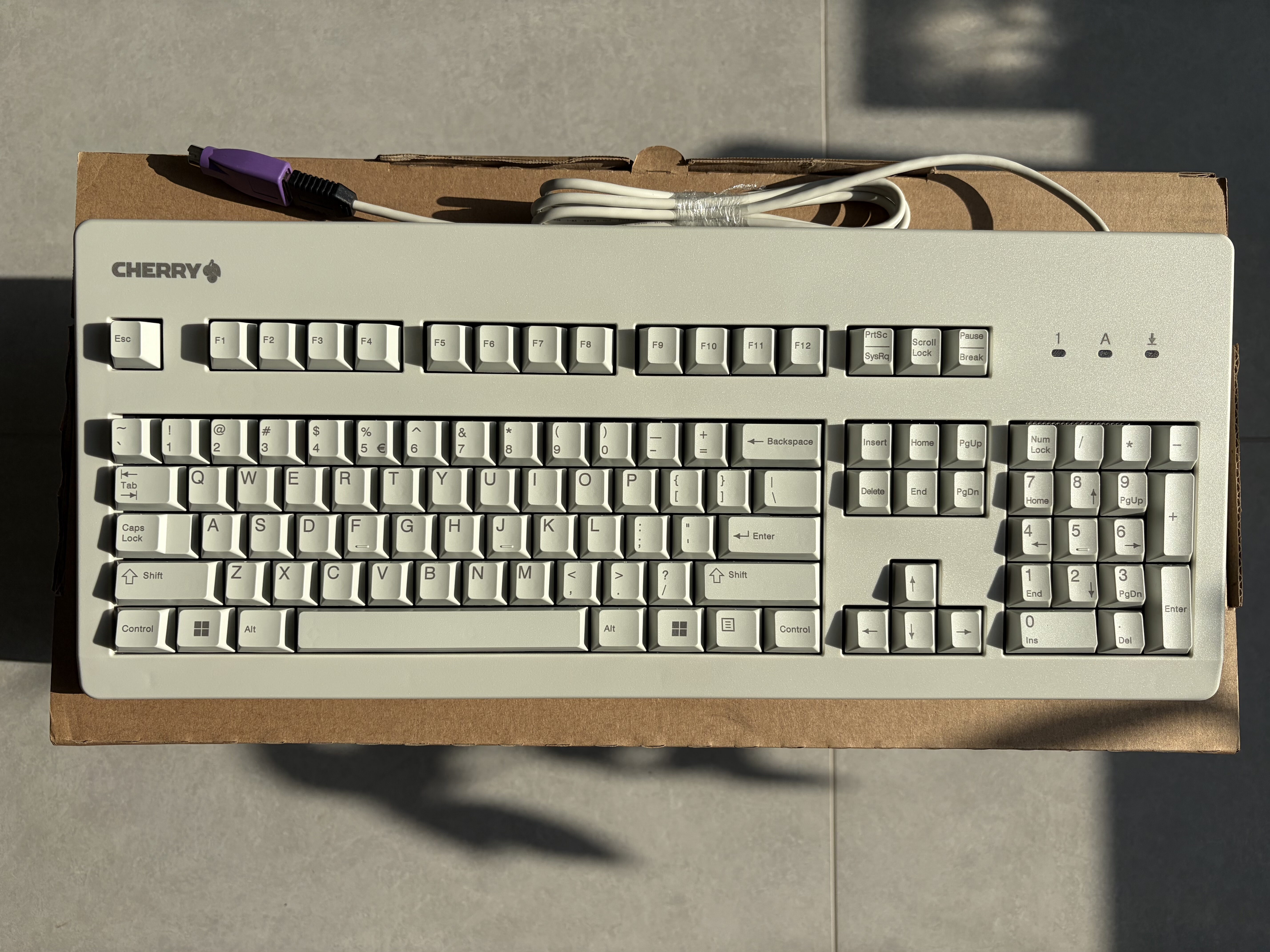 CHERRY樱桃G80-3000黑轴青轴茶轴机械键盘全新未使用