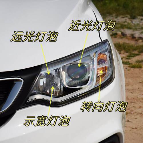 适用于18 19 20款吉利远景远光近光灯泡示宽灯转向转弯灯双闪灯泡
