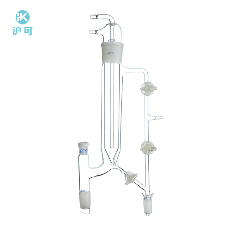 5221分馏头具活芯式玻璃实验仪器规格齐全