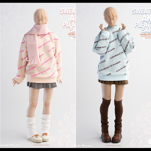 Worldbox1/6女兵人衣服裙子套装