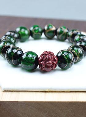 男女手工琉璃民族风香灰